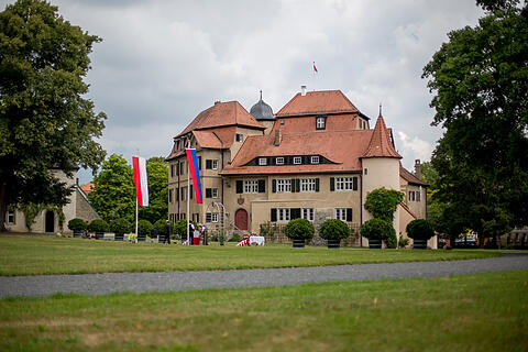 Heimf&uuml;hrung der Braut des F&uuml;rsten Castell-R&uuml;denhausen