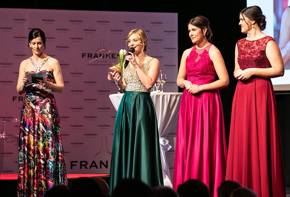 Wahl der fr&auml;nkischen Weink&ouml;nigin