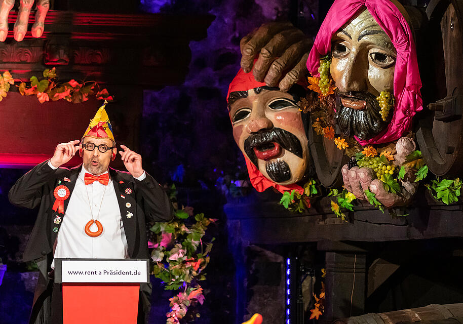 N&auml;rrische Weinprobe