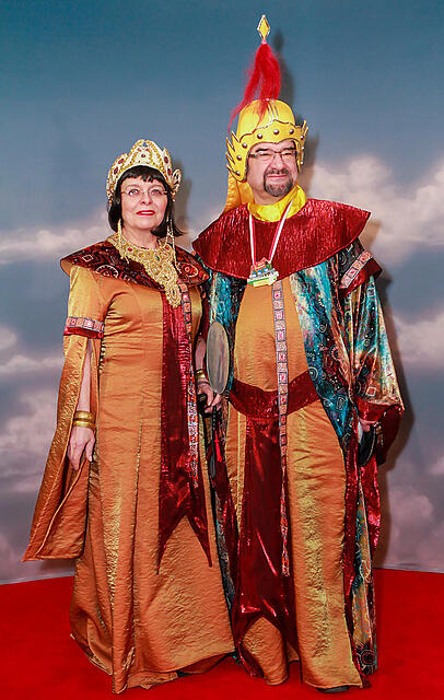 Fastnacht in Franken - Promis und Besucher