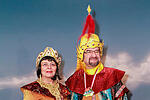 Fastnacht in Franken - Promis und Besucher