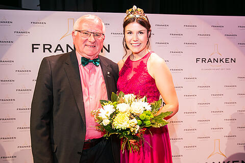 Wahl der fr&auml;nkischen Weink&ouml;nigin