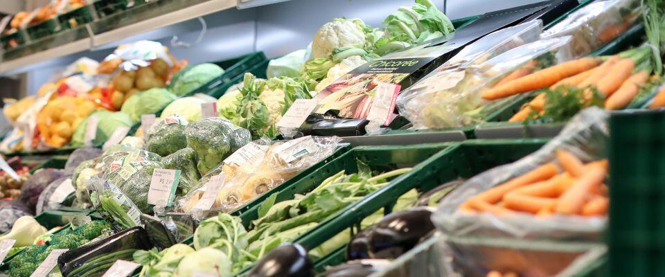 Supermarkt / Gemüsetheke