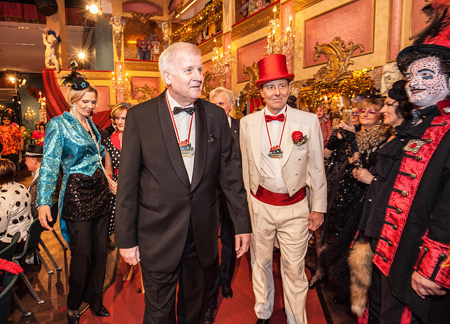 Fastnacht in Franken - Promis und Besucher