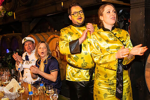 N&auml;rrische Weinprobe