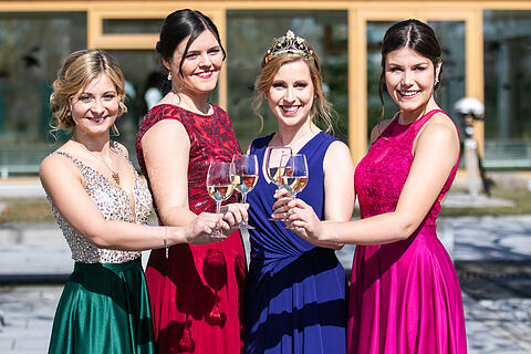 Wahl der fr&auml;nkischen Weink&ouml;nigin