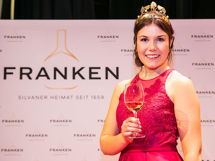 Wahl der fr&auml;nkischen Weink&ouml;nigin