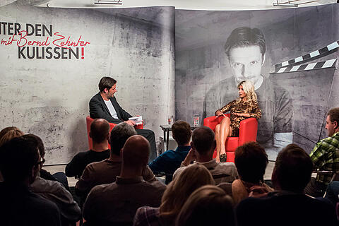 "Hinter den Kulissen" mit Micaela Schäfer
