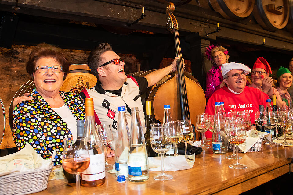 Närrische Weinprobe