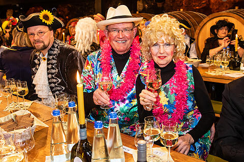 N&auml;rrische Weinprobe