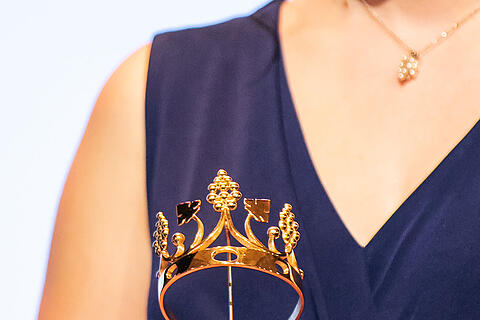 Wahl der fr&auml;nkischen Weink&ouml;nigin