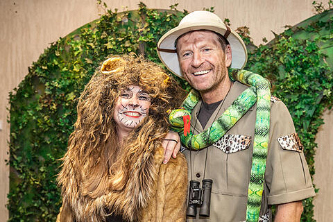 Fastnacht in Franken - Promis und Besucher
