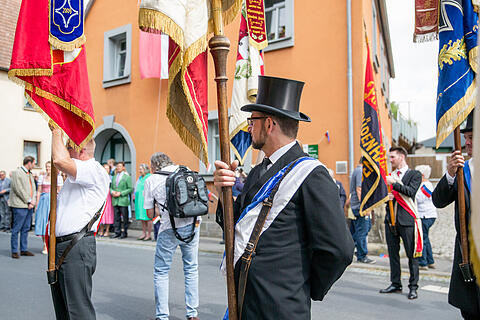 Heimf&uuml;hrung der Braut des F&uuml;rsten Castell-R&uuml;denhausen
