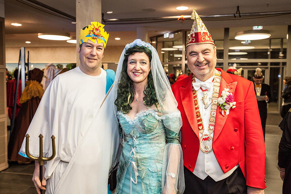 Fastnacht in Franken - Promis und Besucher