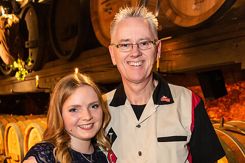 N&auml;rrische Weinprobe