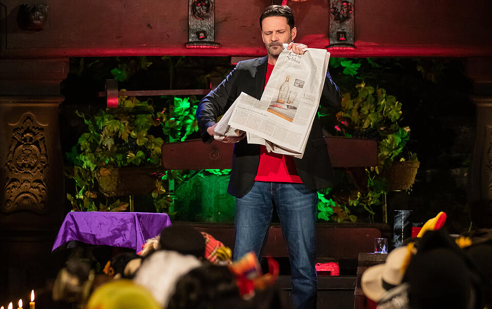 N&auml;rrische Weinprobe