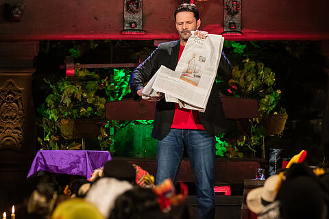 N&auml;rrische Weinprobe