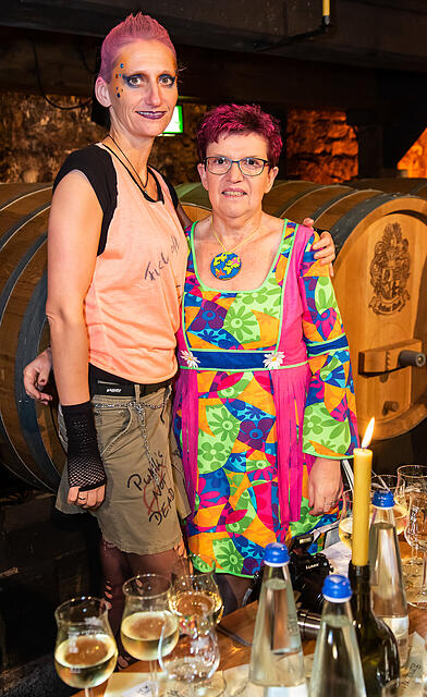 N&auml;rrische Weinprobe