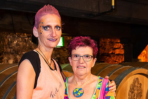 N&auml;rrische Weinprobe