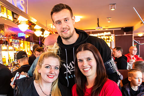 s.Oliver Würzburg Team Verabschiedung