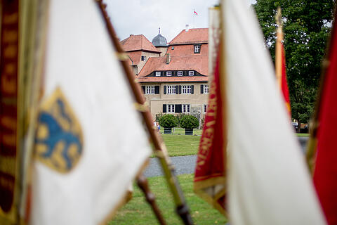 Heimf&uuml;hrung der Braut des F&uuml;rsten Castell-R&uuml;denhausen