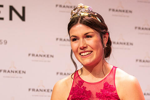 Wahl der fr&auml;nkischen Weink&ouml;nigin