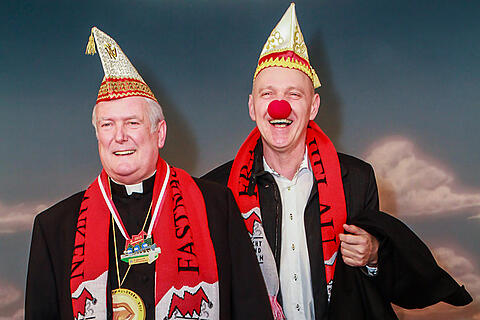 Fastnacht in Franken - Promis und Besucher