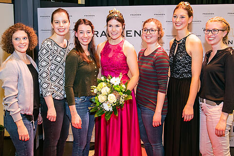 Wahl der fr&auml;nkischen Weink&ouml;nigin