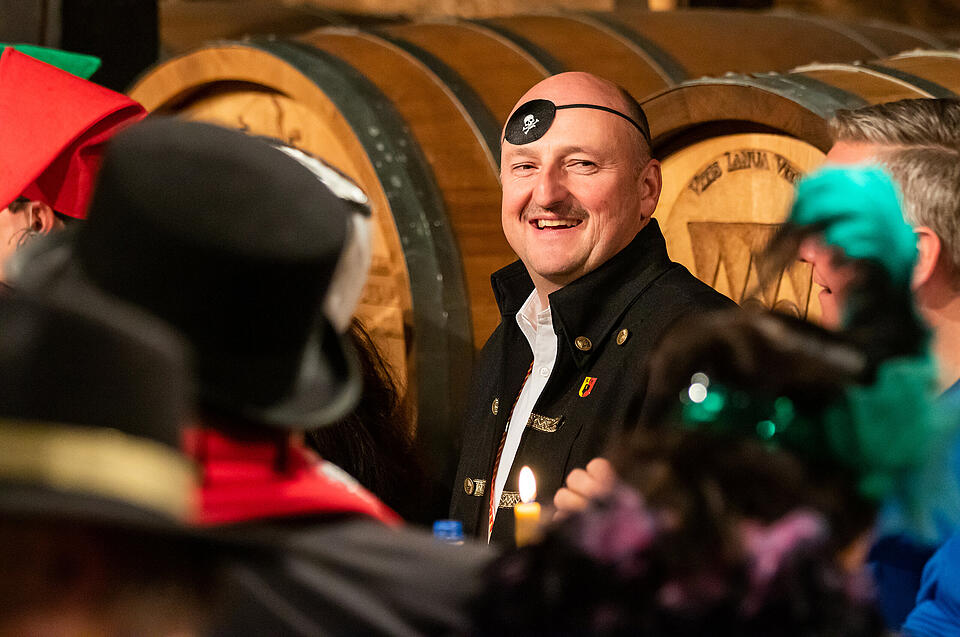 N&auml;rrische Weinprobe