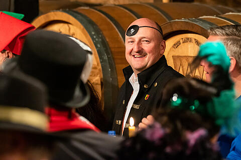 N&auml;rrische Weinprobe