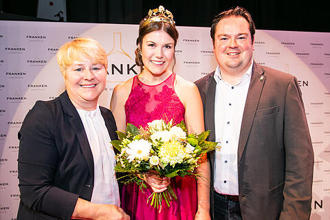 Wahl der fr&auml;nkischen Weink&ouml;nigin