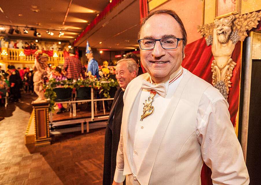 Fastnacht in Franken - Promis und Besucher