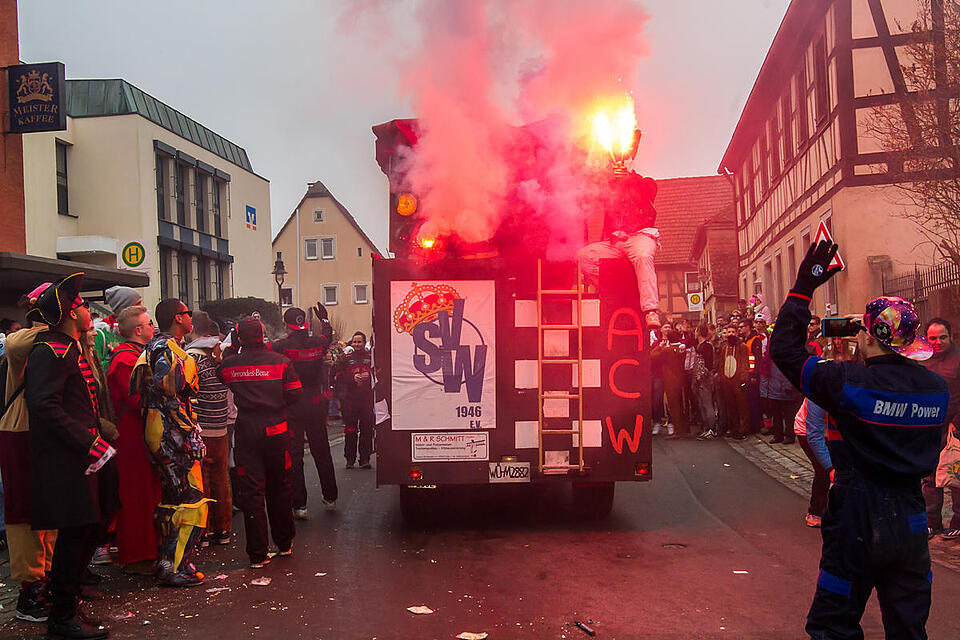 Faschingszug Kleinrinderfeld