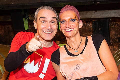 N&auml;rrische Weinprobe