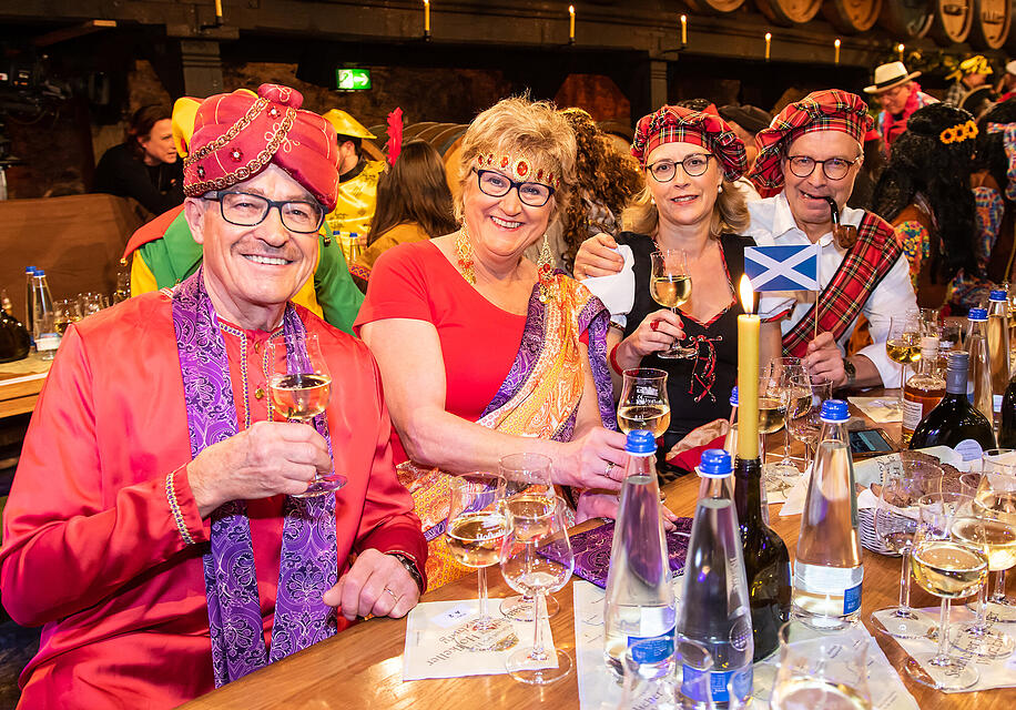 N&auml;rrische Weinprobe