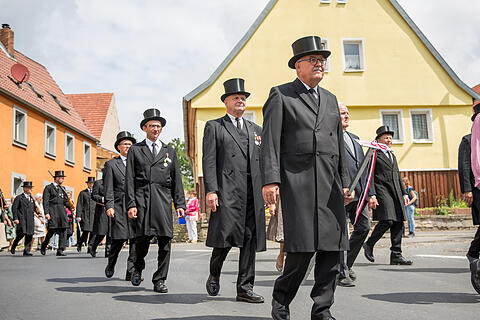 Heimf&uuml;hrung der Braut des F&uuml;rsten Castell-R&uuml;denhausen