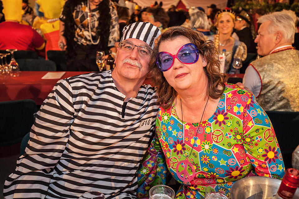 Fastnacht in Franken - Promis und Besucher