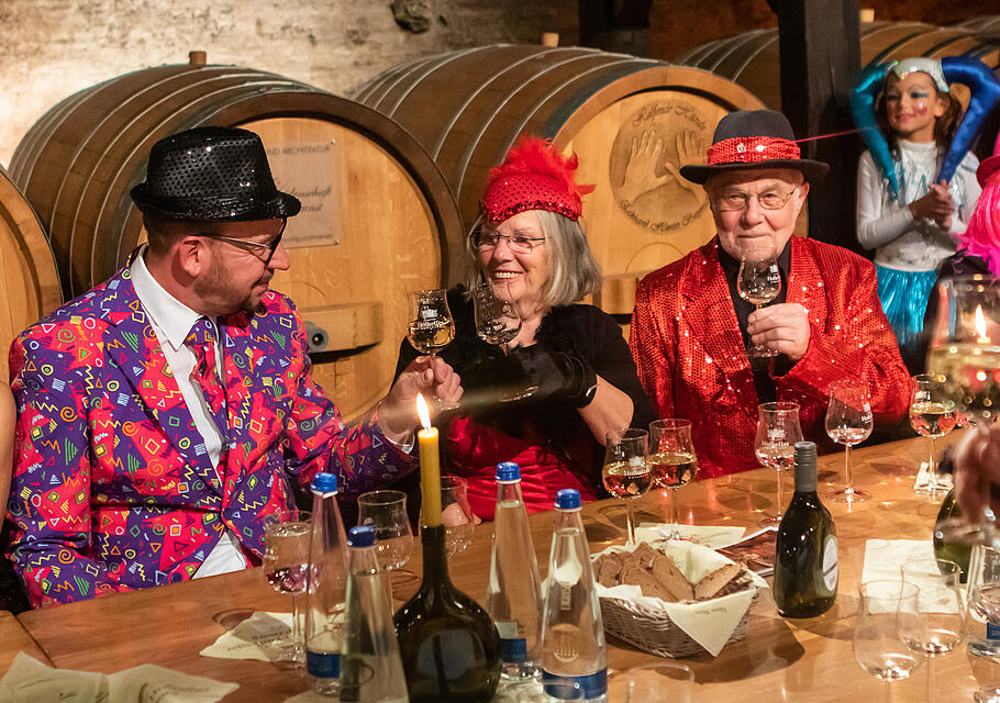 Närrische Weinprobe