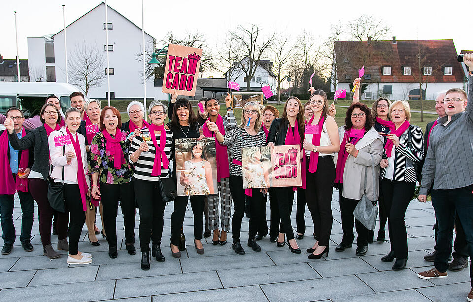 Wahl der fr&auml;nkischen Weink&ouml;nigin