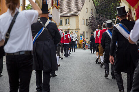 Heimf&uuml;hrung der Braut des F&uuml;rsten Castell-R&uuml;denhausen