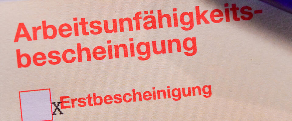 Krankschreibung