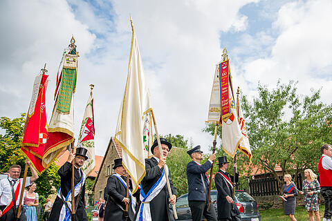 Heimf&uuml;hrung der Braut des F&uuml;rsten Castell-R&uuml;denhausen