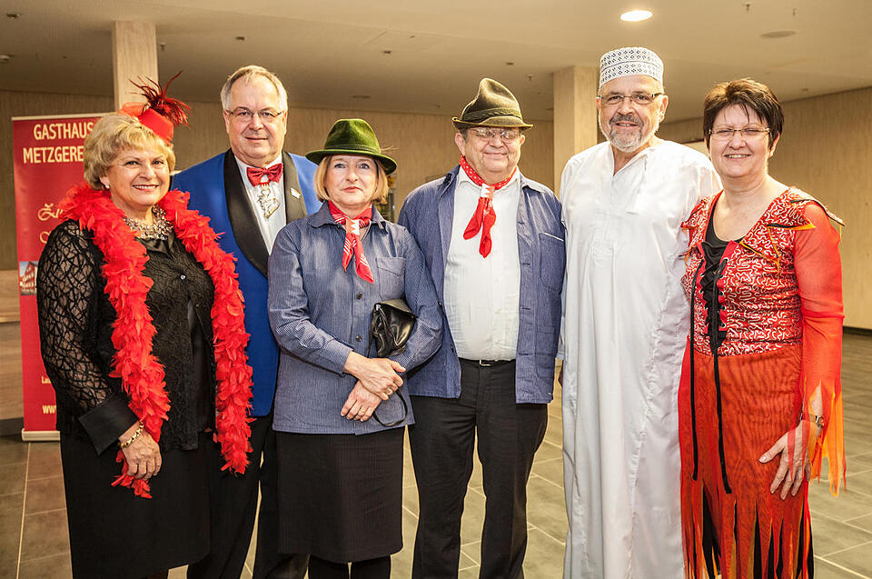 Fastnacht in Franken - Promis und Besucher