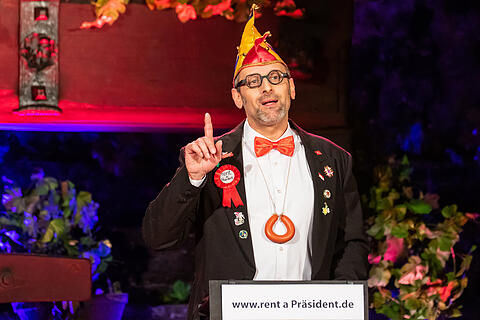 N&auml;rrische Weinprobe