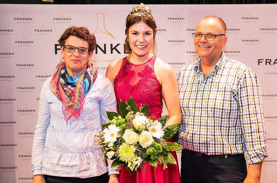 Wahl der fr&auml;nkischen Weink&ouml;nigin