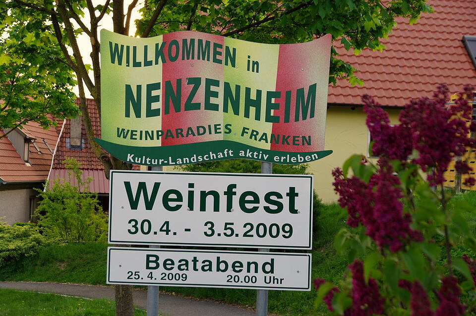 Weinfest Nenzenheim