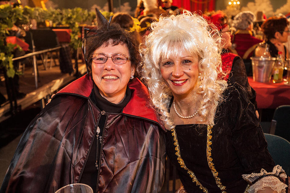 Fastnacht in Franken - Promis und Besucher