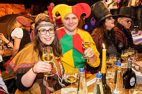 N&auml;rrische Weinprobe