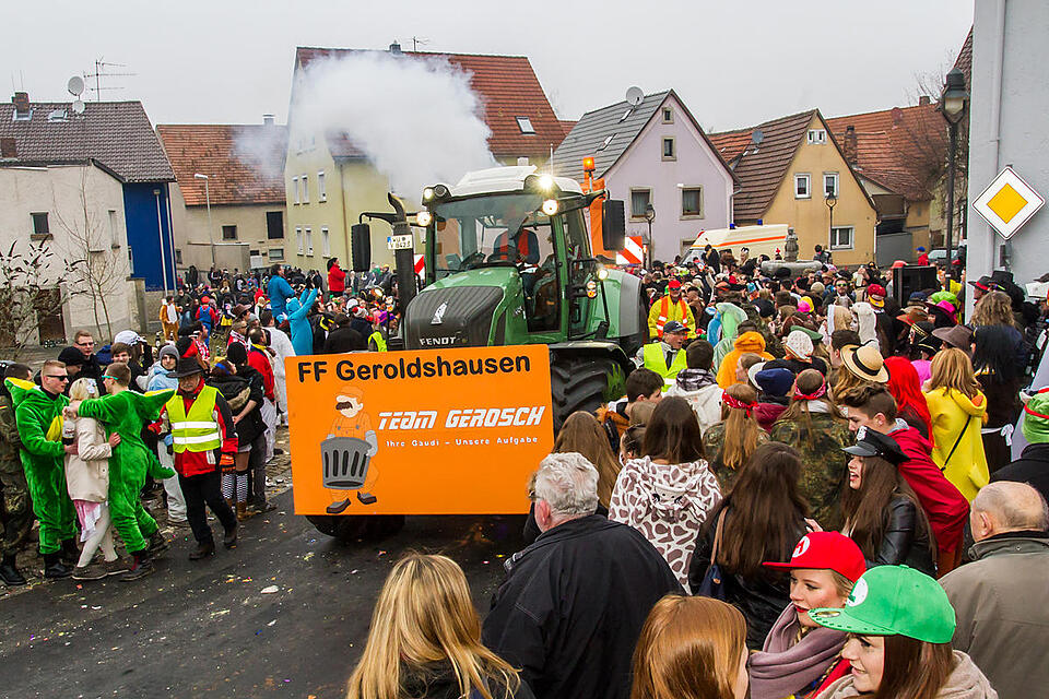 Faschingszug Kleinrinderfeld
