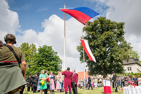 Heimf&uuml;hrung der Braut des F&uuml;rsten Castell-R&uuml;denhausen